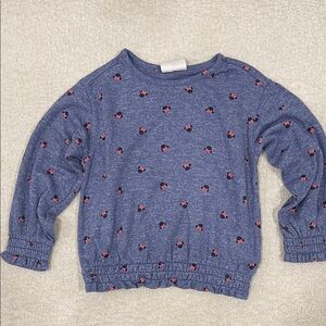 Kids Blue Patterned sweatshirt